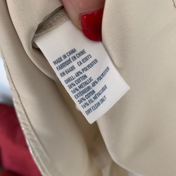 AMERICAN EAGLE NWT Metallic Strapless Mini Dress - Picture 6 of 8